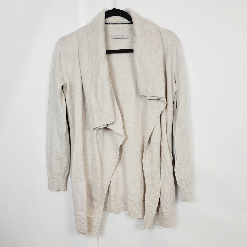 All Saints Dahlia zip collar cardigan sweater - Picture 2 of 8